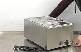 NSF Commercial Countertop Electric Food Warmer ZCK165B-3