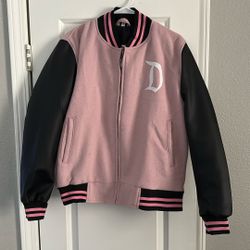 Disney Pink Varsity Like Jacket  Medium