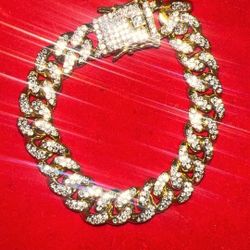 Cuban Bracelet Gold Plated