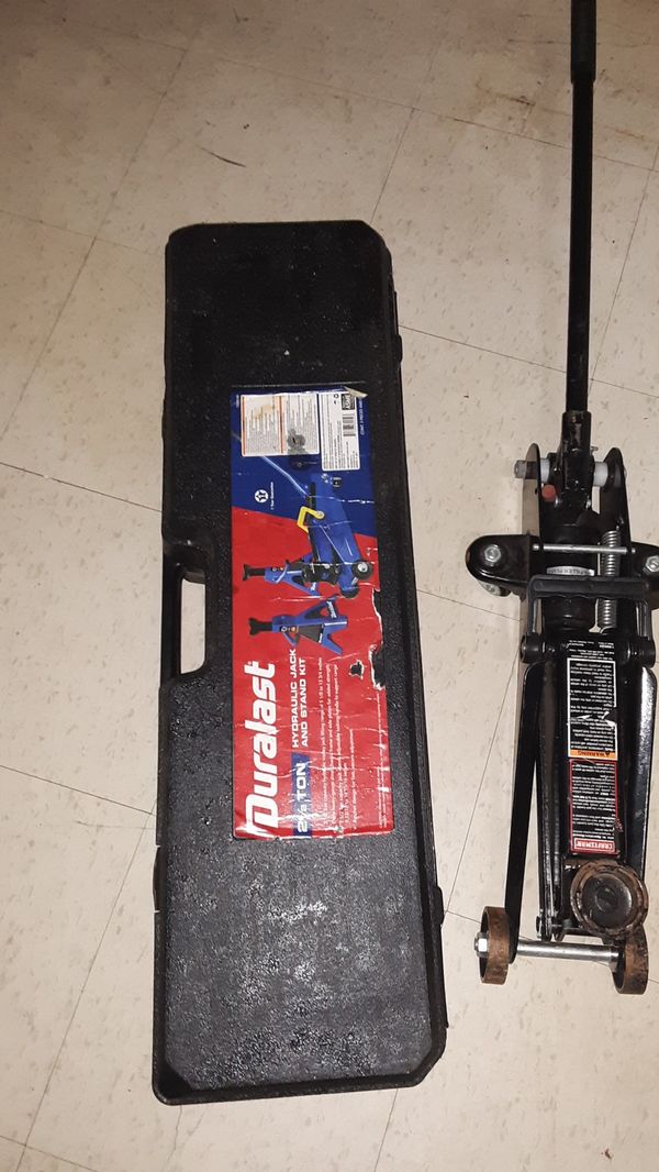 Duralast hydraulic jack stand kit for Sale in Waterbury, CT OfferUp