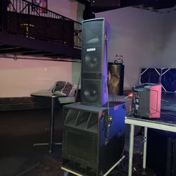 Nightclub sound system for sale with lights