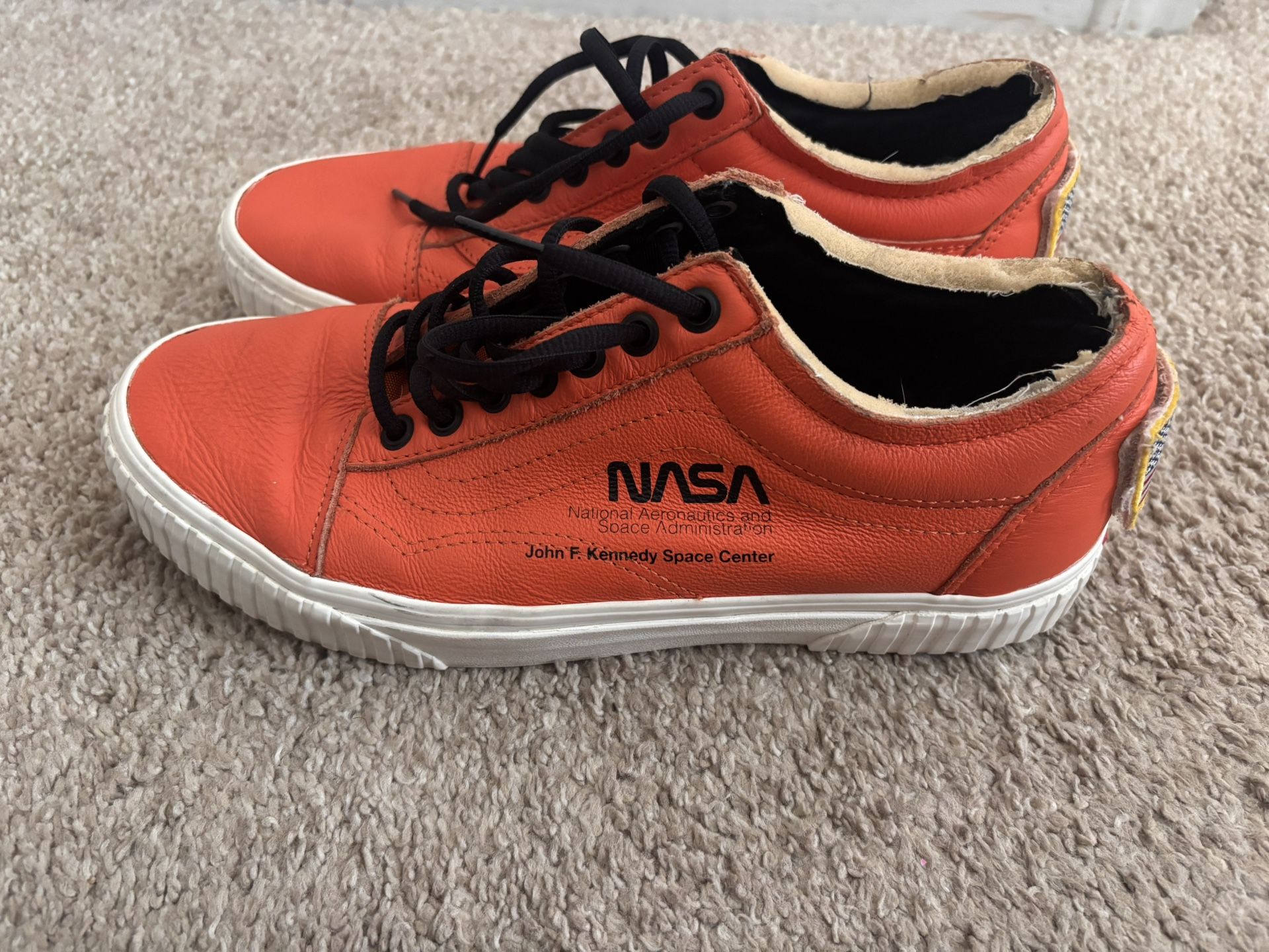 Vans NASA Sneakers – Limited Edition Space Voyager Orange – Size 9 [ $40 OBO