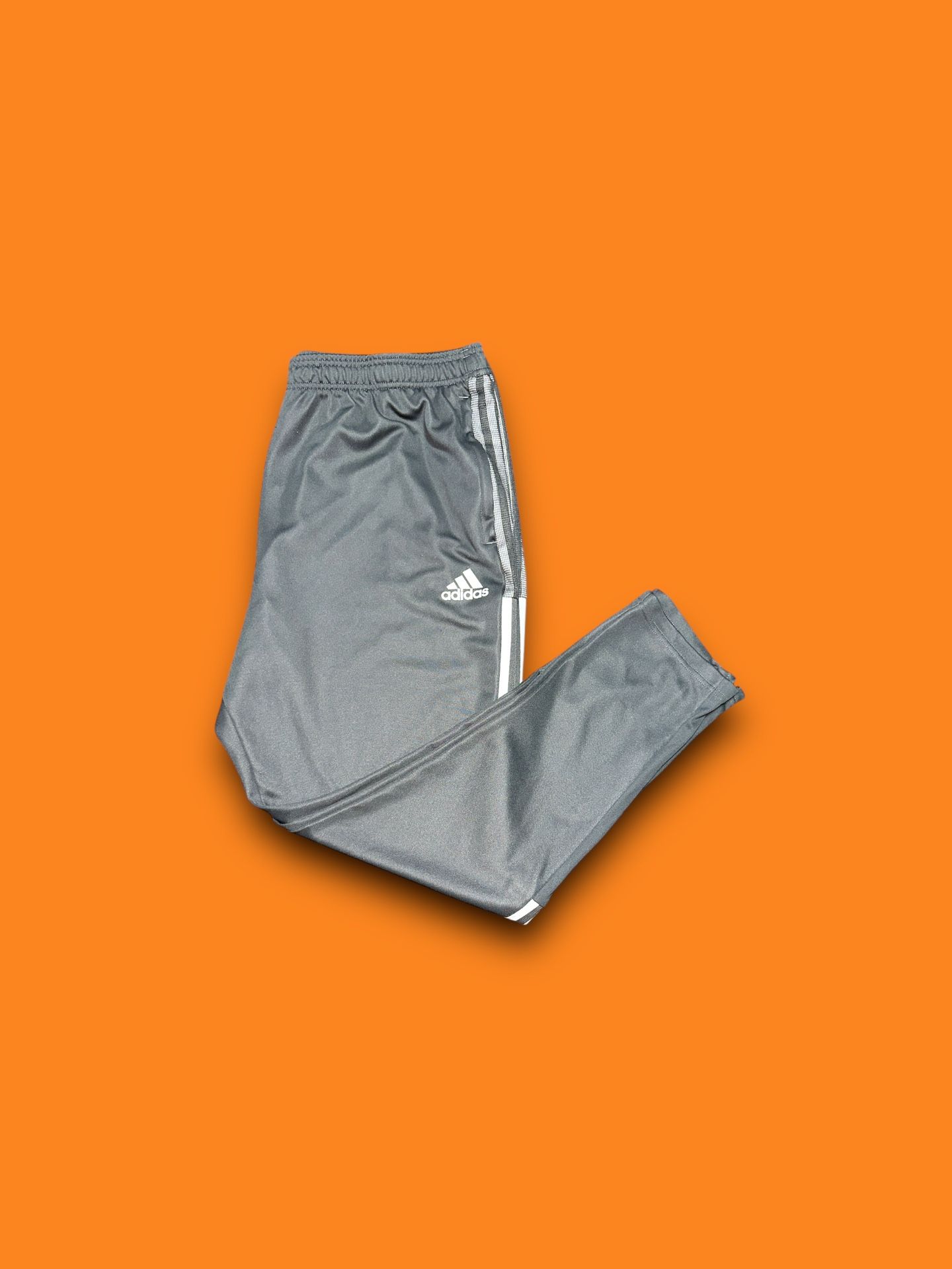 Adidas aeroready primegreen 3 stripe tapered track pants grey mens 2XL