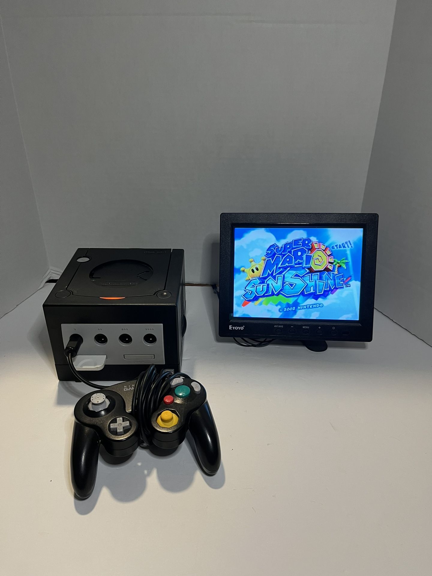 Nintendo GameCube with Super Mario Sunshine