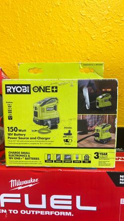 Ryobi power source and charger