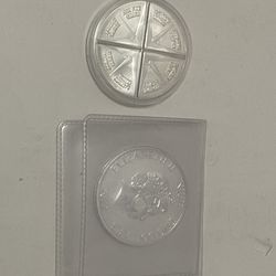 2x 1 OZ Silver Coins