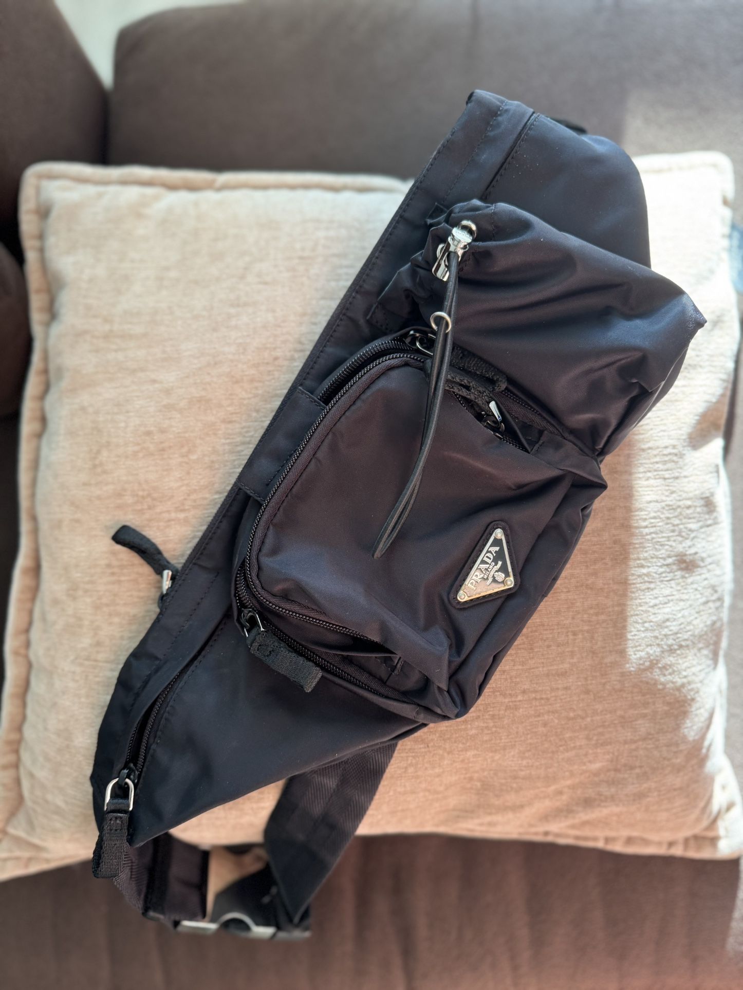 PRADA Nylon Technical Belt Waist Bag Fanny Pack