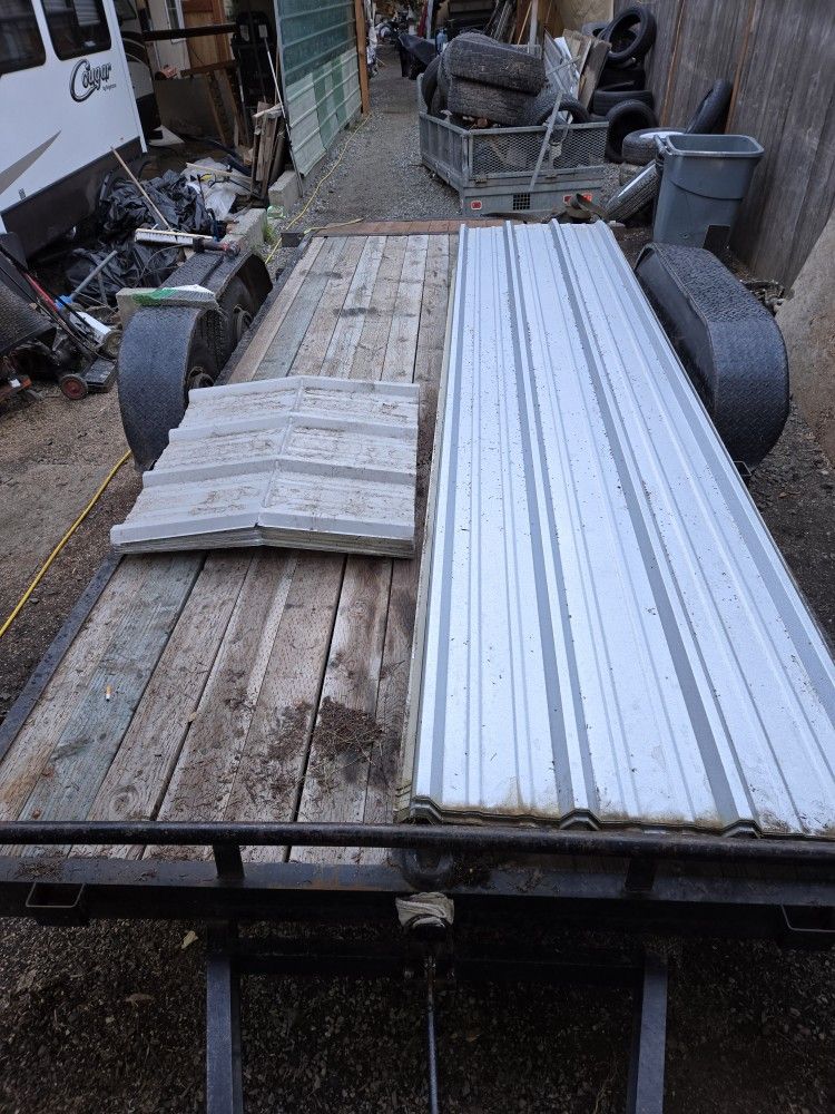 PBR Corrugated Sheet Metal Roofing Panels