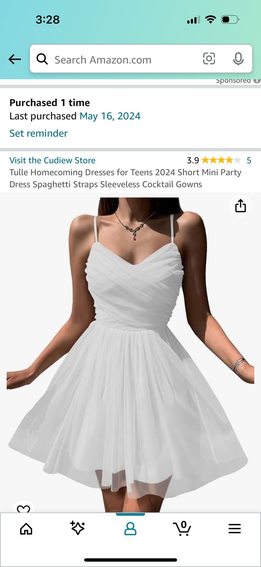 White Dress Brand New Size Small