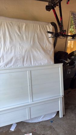 mattress with frame