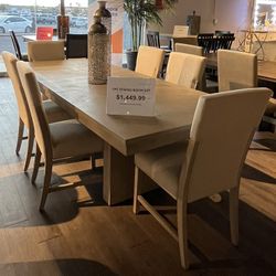 7PC Dining Table Set Only $39 Down