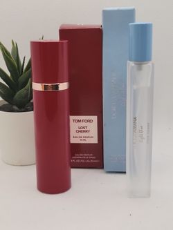 2 Travel Sprays 

1 TOM FORD 
Lost Cherry Eau de Parfum
.34 fl

1 Dolce&Gabbana Eau De Toilette Pour Homme
.33 fl (USED)⭐️