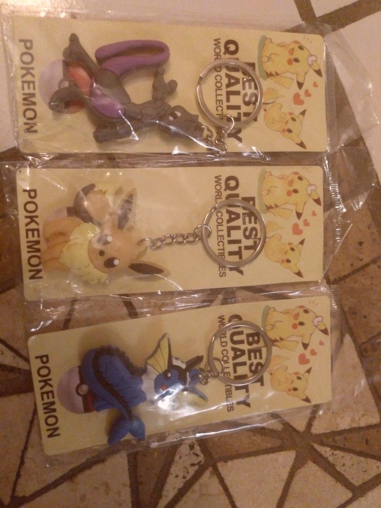 Brand New Pokemon Keychains$5 Each