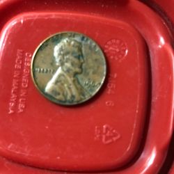 1964 D Penny