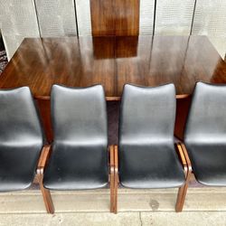 Authentic Chet Beardsley Midcentury Walnut Dining Chairs for Sale in Newport Beach CA OfferUp