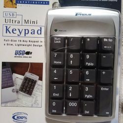 NEW Targus USB Ultra Mini Keypad