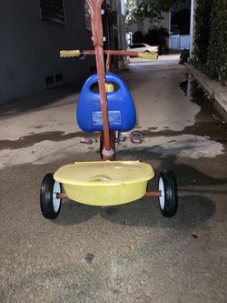 Tricycle With Push Bar