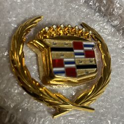Cadillac Fleetwood Brougham Trunk Emblem