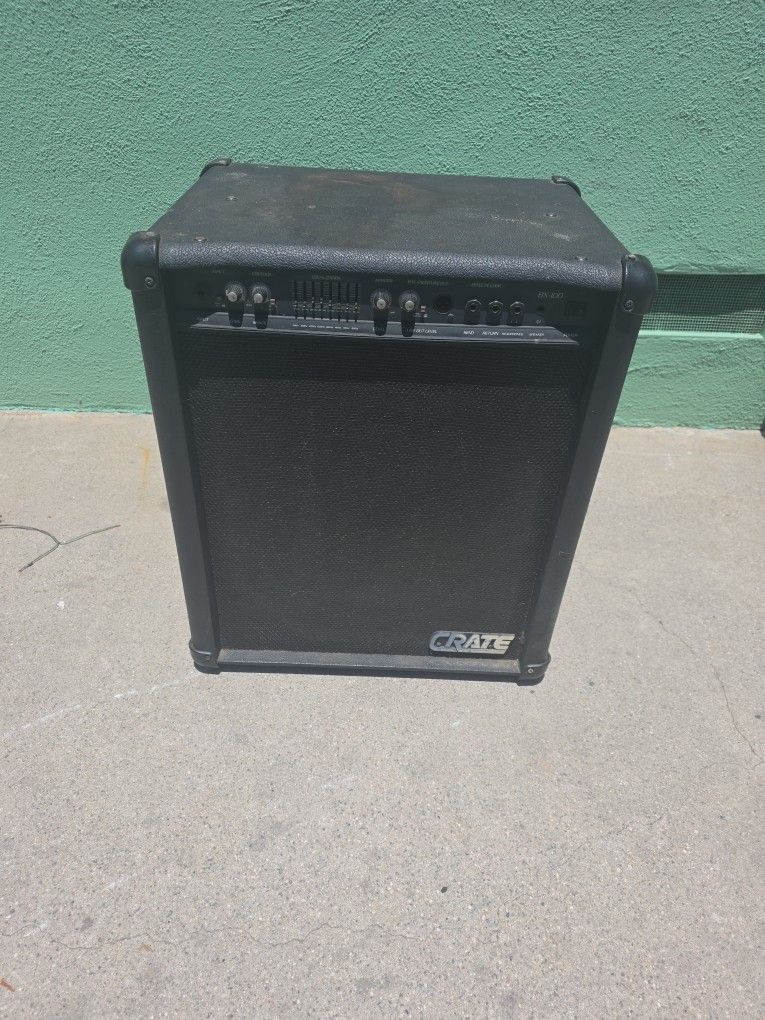 Crate Bass Amplifier Speaker