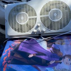 9inc TWIN WINDOW FAN