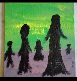 Original Artwork Acrylic on Canvas Board 10" x 8" *30.00* Home Decor Artwork