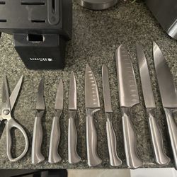 Salaries Stainless Steel Knife Set