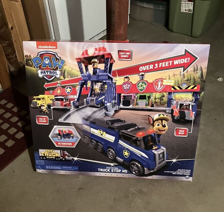 Paw Patrol Truck Stop H Q New