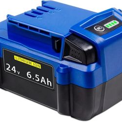 Replacement for Kobalt 24V Battery 6.5Ah KB624-03 KB524-03 KB424-03 KB224-03 KB124-03 Cordless Batteries