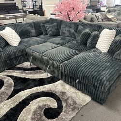 Dark Gray Sofa Sectional Sleeper