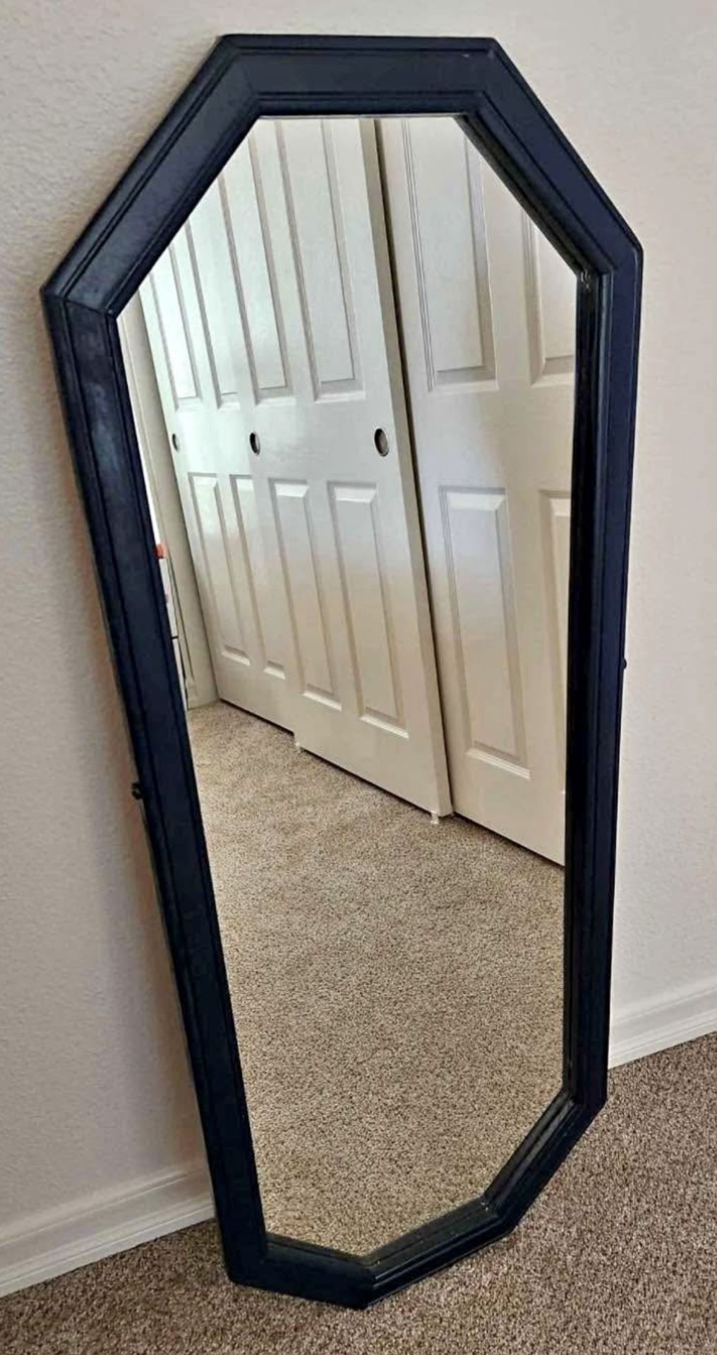 Octagon mirror 20” x 48”