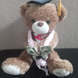 Graduation Bear And Lei