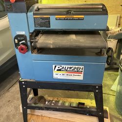 Palmgren 18” X 36” Open End Drum Sander