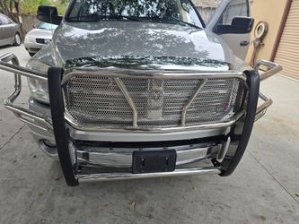 Westin HDX Grille Guard with Punch Plate - Polished Stainless Steel