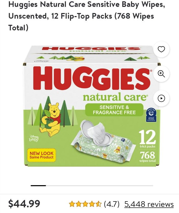 Huggies Diapers&Wipes Deal
