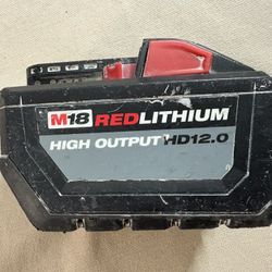 Milwaukee M18 12.0 High Output 