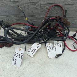 2007-2014 Chevy / GMC positive and negative battery and starter cable wires