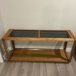 Console Table With Glass Top