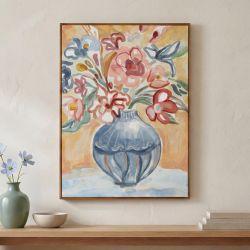 Gardener Multicolor Framed Painting