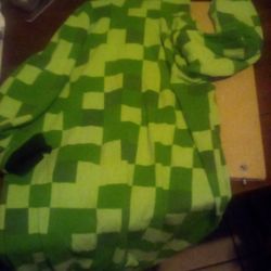 Minecraft Halloween Costume Jumpsuit Pajamas 