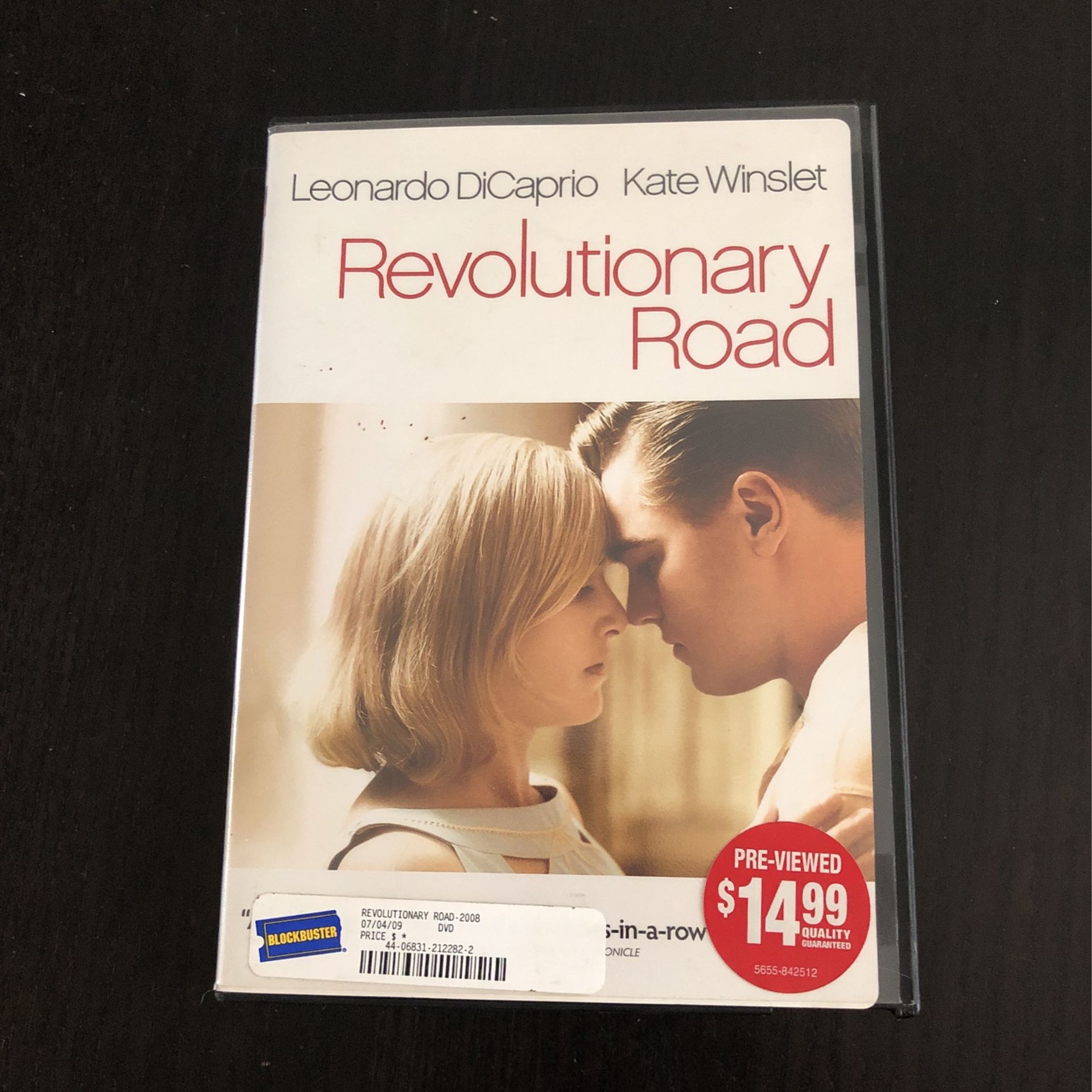 Revolutionary Road Movie DVD