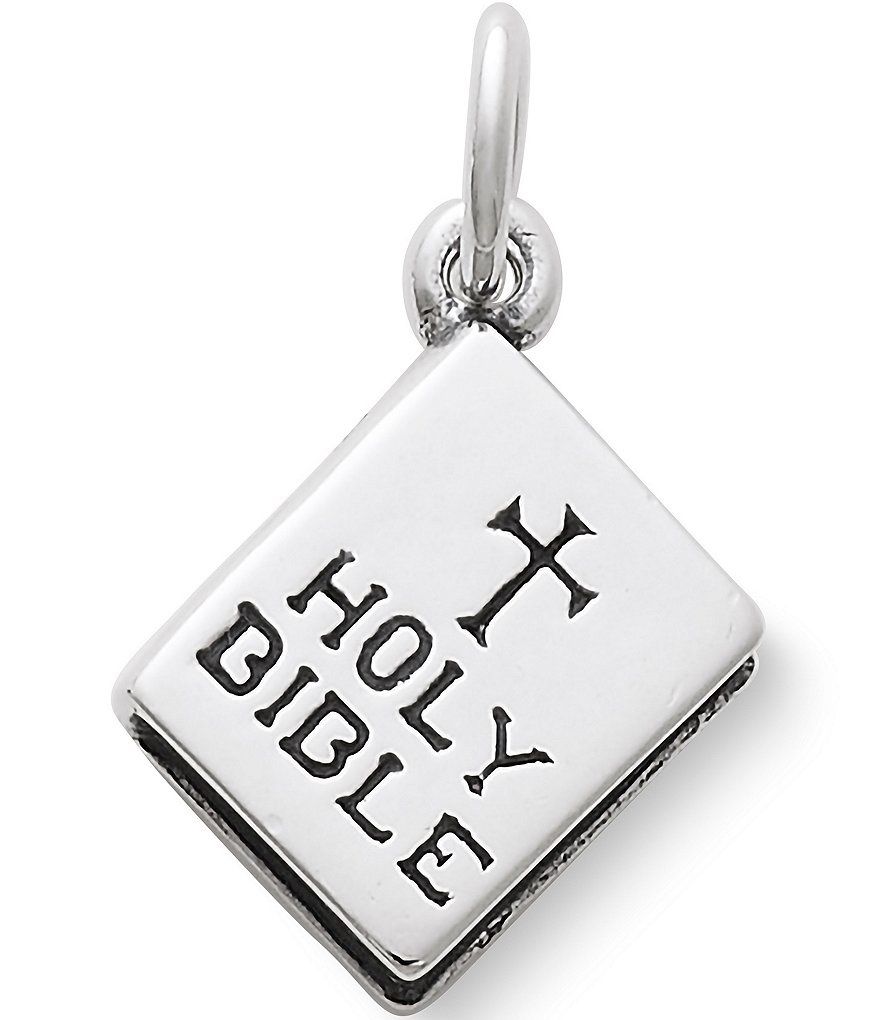 James Avery Holy Bible Charm in silver