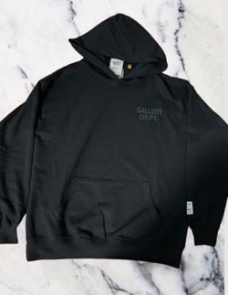 Gallery Dept. Hoodie | Black on Black M