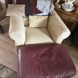 Chair And Ottoman 