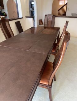 Dinner Table, Living Room , And Bedroom Furniture All In Good Condition