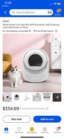 Self clean litter box