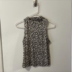 Cheetah Halter Neck Top 