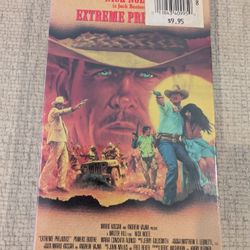 Extreme Prejudice VHS Sealed - $10 OBO
