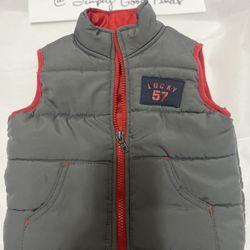 Vest Zip Up SIZE:12month LUCKY BRAND