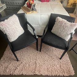 2 accent chairs