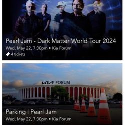 Pearl Jam - Dark Matter World Tour 